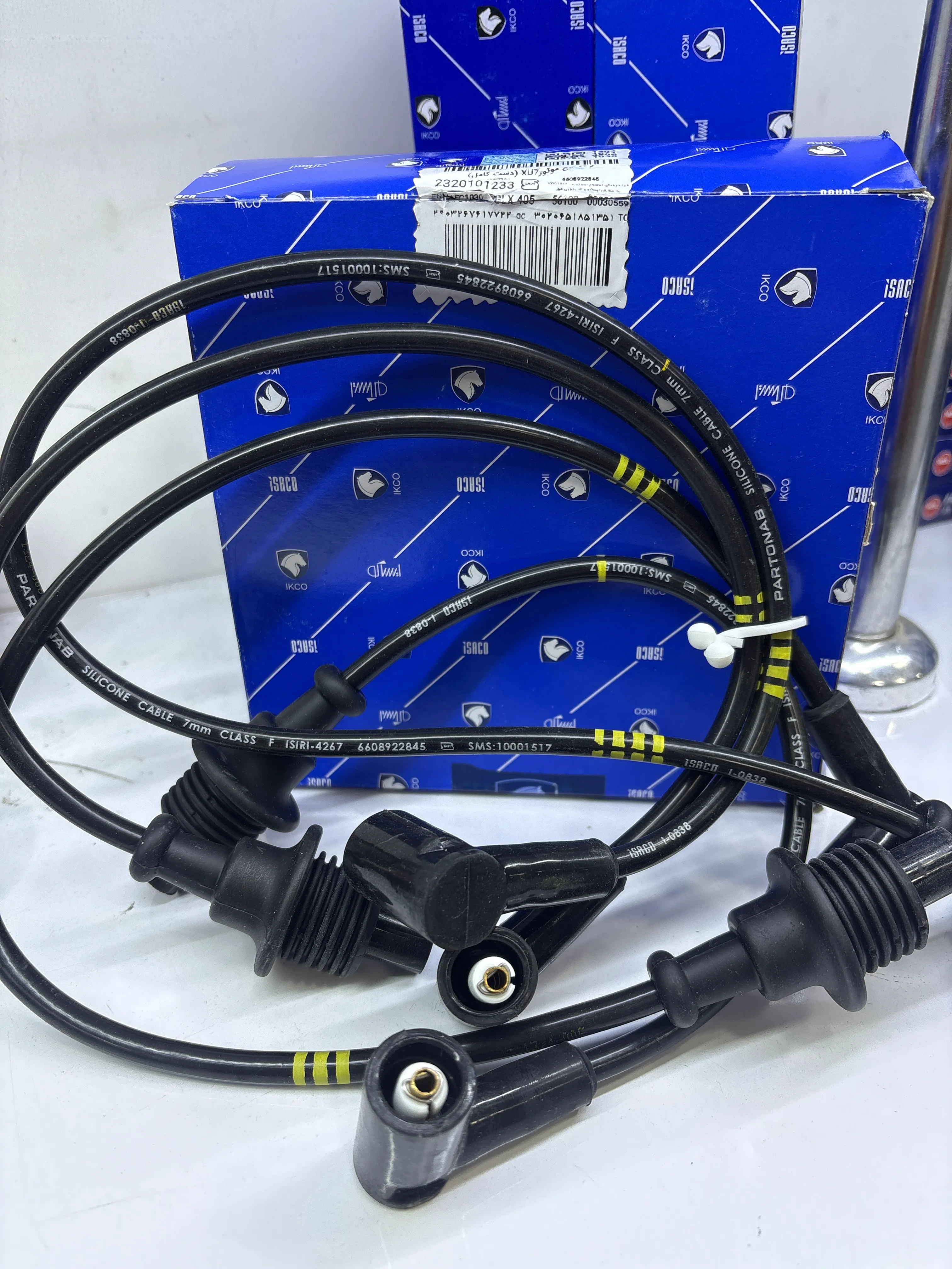 وایر شمع ایساکو شرکتی موتور XU7 (دست کامل 4 عددی) 2320101233