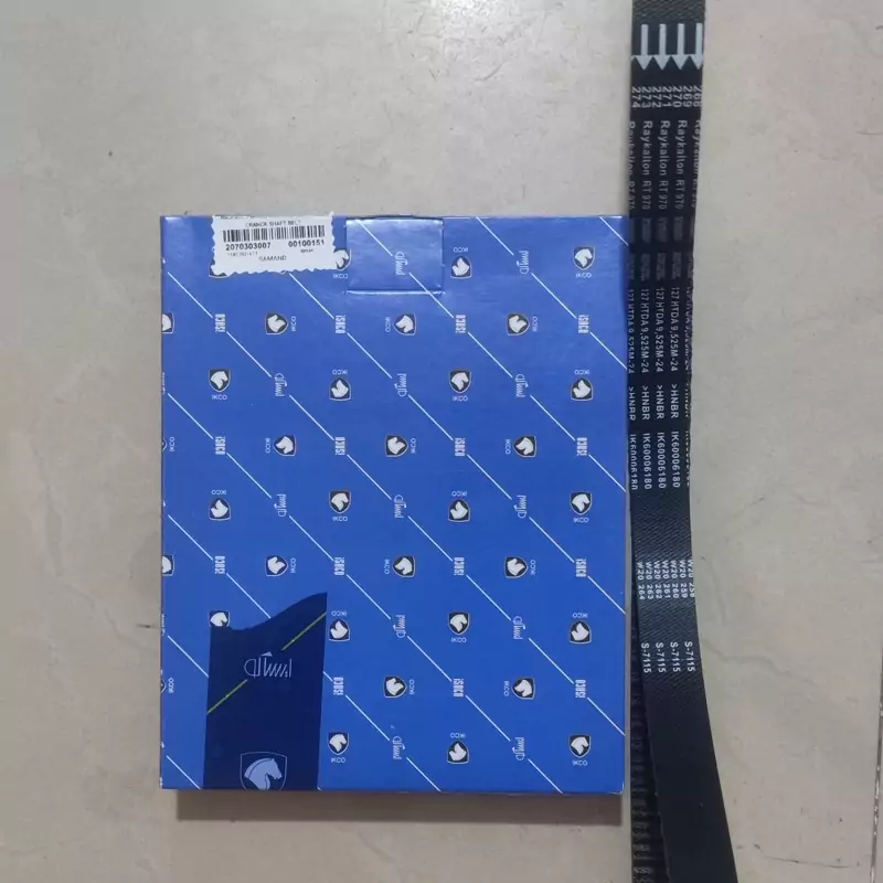 تسمه تایمینگ 127 دندانه 4 لایه (Backside Fabric) سمند EF7 و دنا  ایساکو شرکتی 2070303007