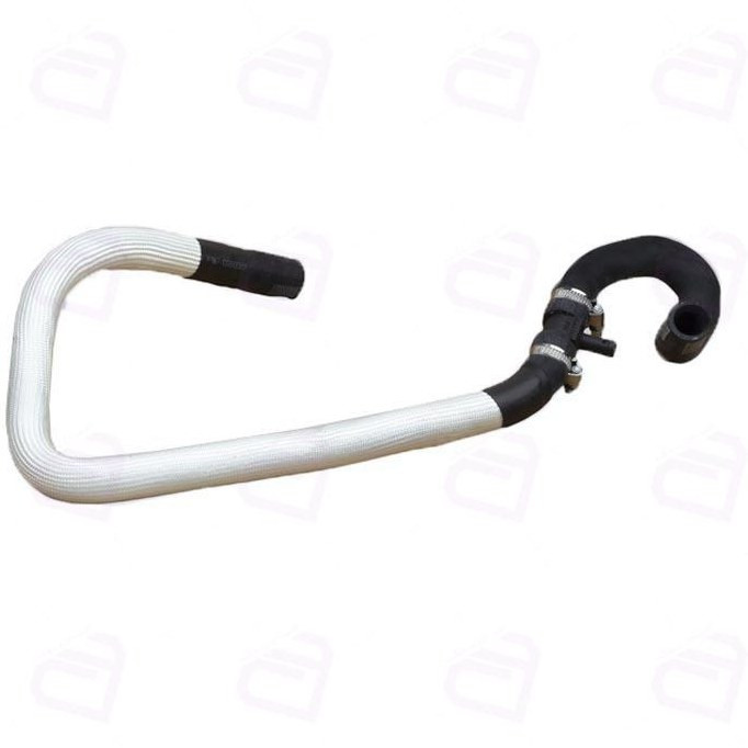 شیلنگ خروجی آب بلند رادیاتور بخاری به همراه سه راهی و بست ها شرکتی ایساکو کد 1080203899 پژو