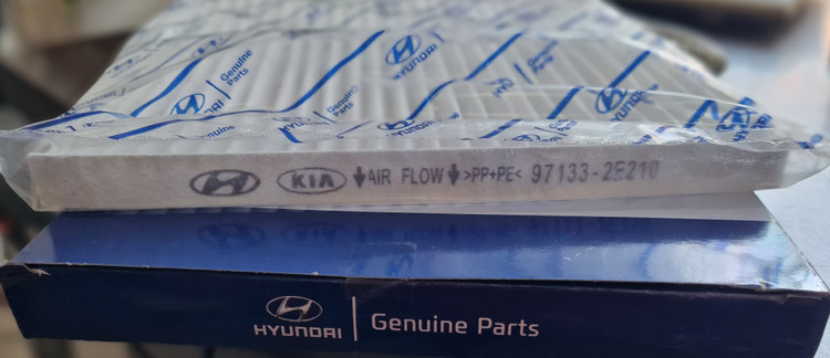فیلتر کابین هیوندا اکسنت ولوستر IX35 طرح اصلی