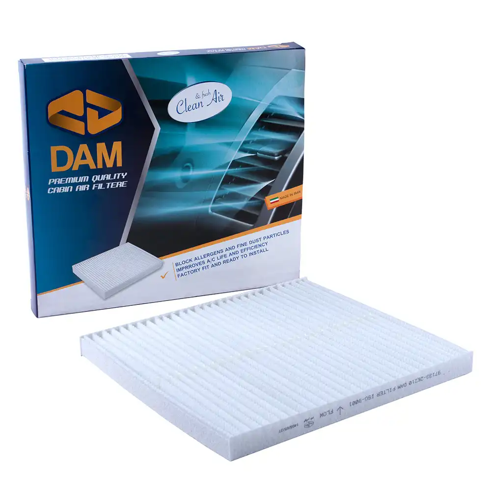 فیلتر کابین هیوندا اکسنت ولوستر IX35 طرح اصلی 971332E210 DAM