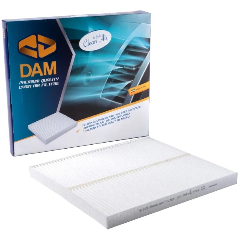 فیلتر کابین هیوندا سانتافه DM , سوناتا YF طرح اصلی 971333SAA0 DAM